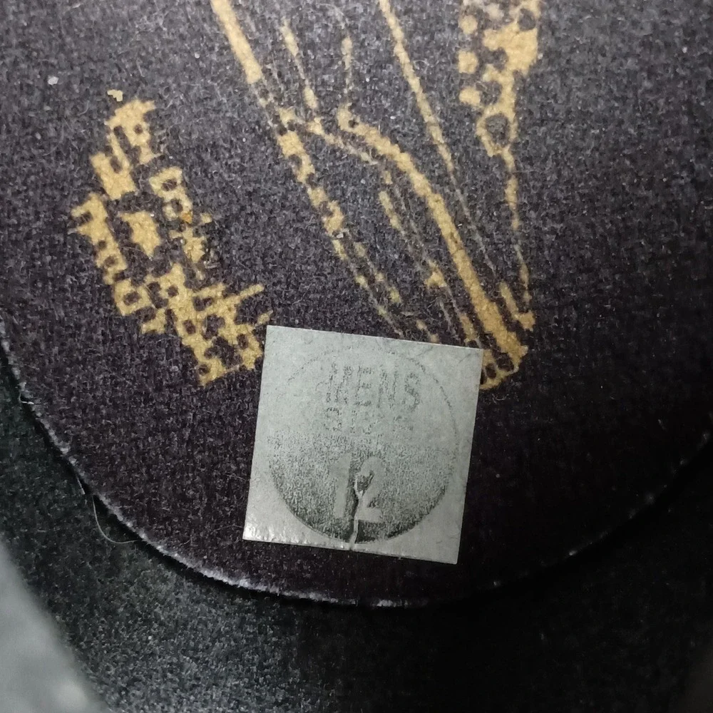 Air Jordan 3 Retro Tinker Black Cement Mens 12 Black‎ Gray Gold Sneakers